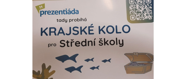 Krajské kolo soutěže v prezentačních dovednostech