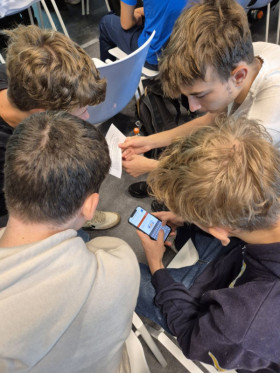 Jak se efektivně učit – tematický workshop v městské knihovně s IT1. B