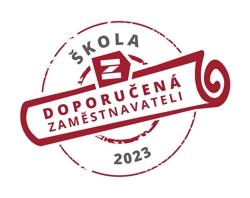 Logo Škola doporučená zaměstnavateli 2023