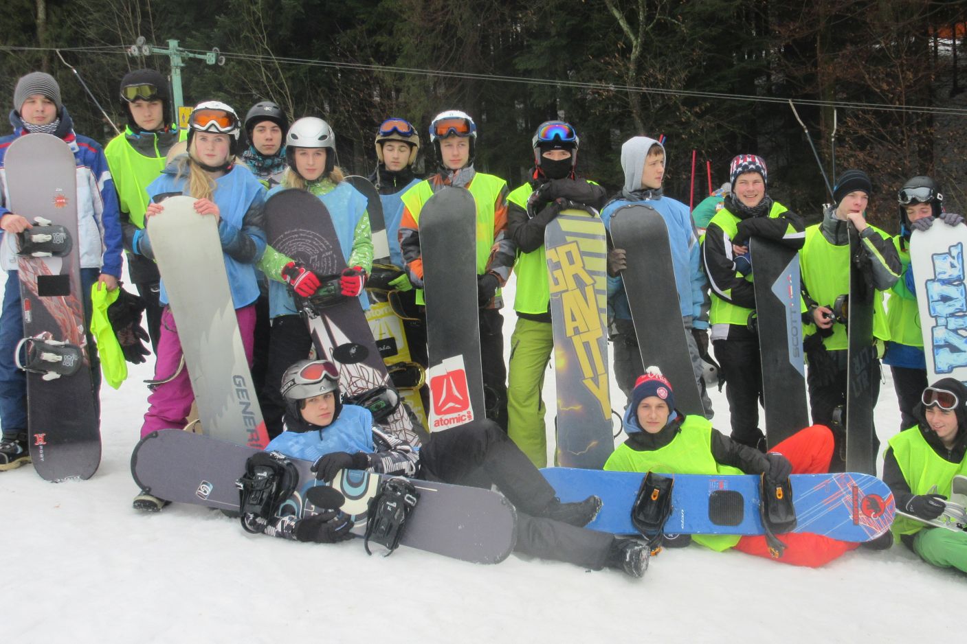  Počasí lyžařskému kurzu letos nepřálo