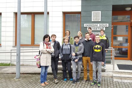 Foto k aktualitě  Exkurze u okresního soudu