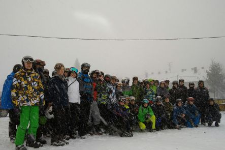 Foto k aktualitě  Lyžařský výcvik prvních ročníků