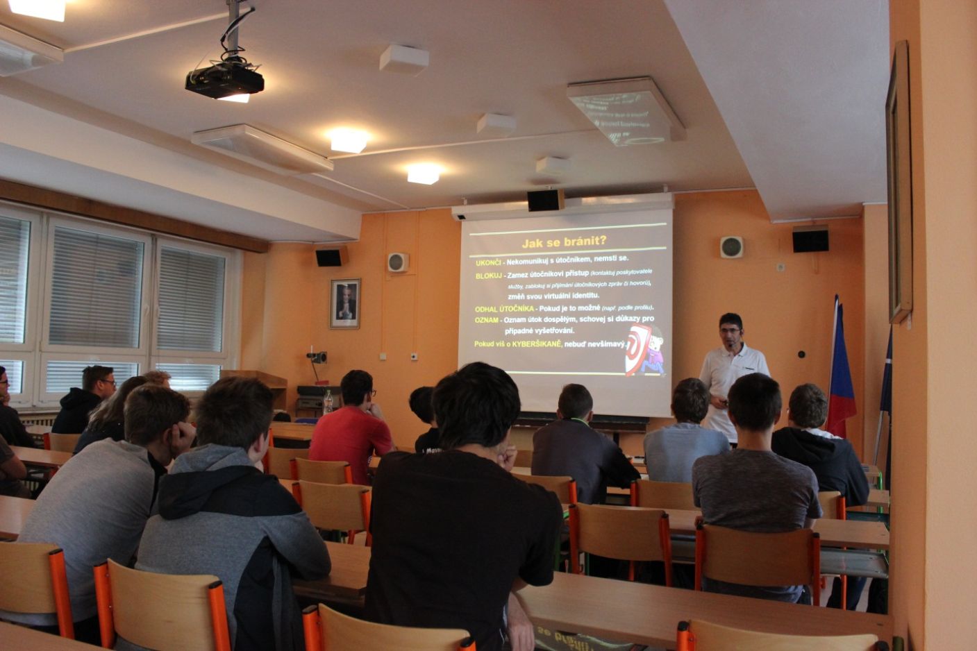  Přednáška o kyberšikaně