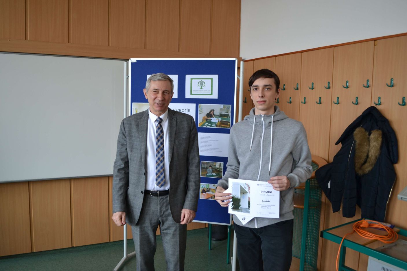  Úspěch žáka školy v krajské kole soutěže v anglickém jazyce