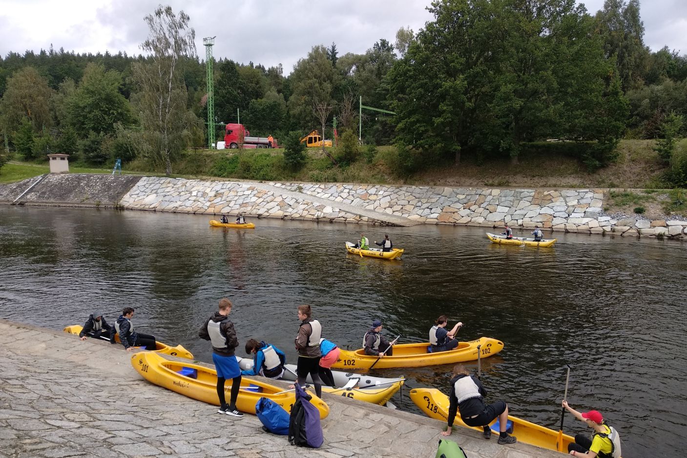  Vodácký kurz 1 - Vltava 2019