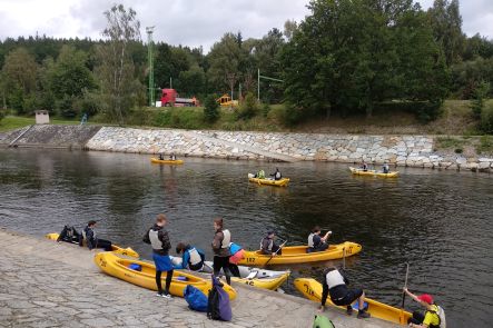 Foto k aktualitě  Vodácký kurz 1 - Vltava 2019