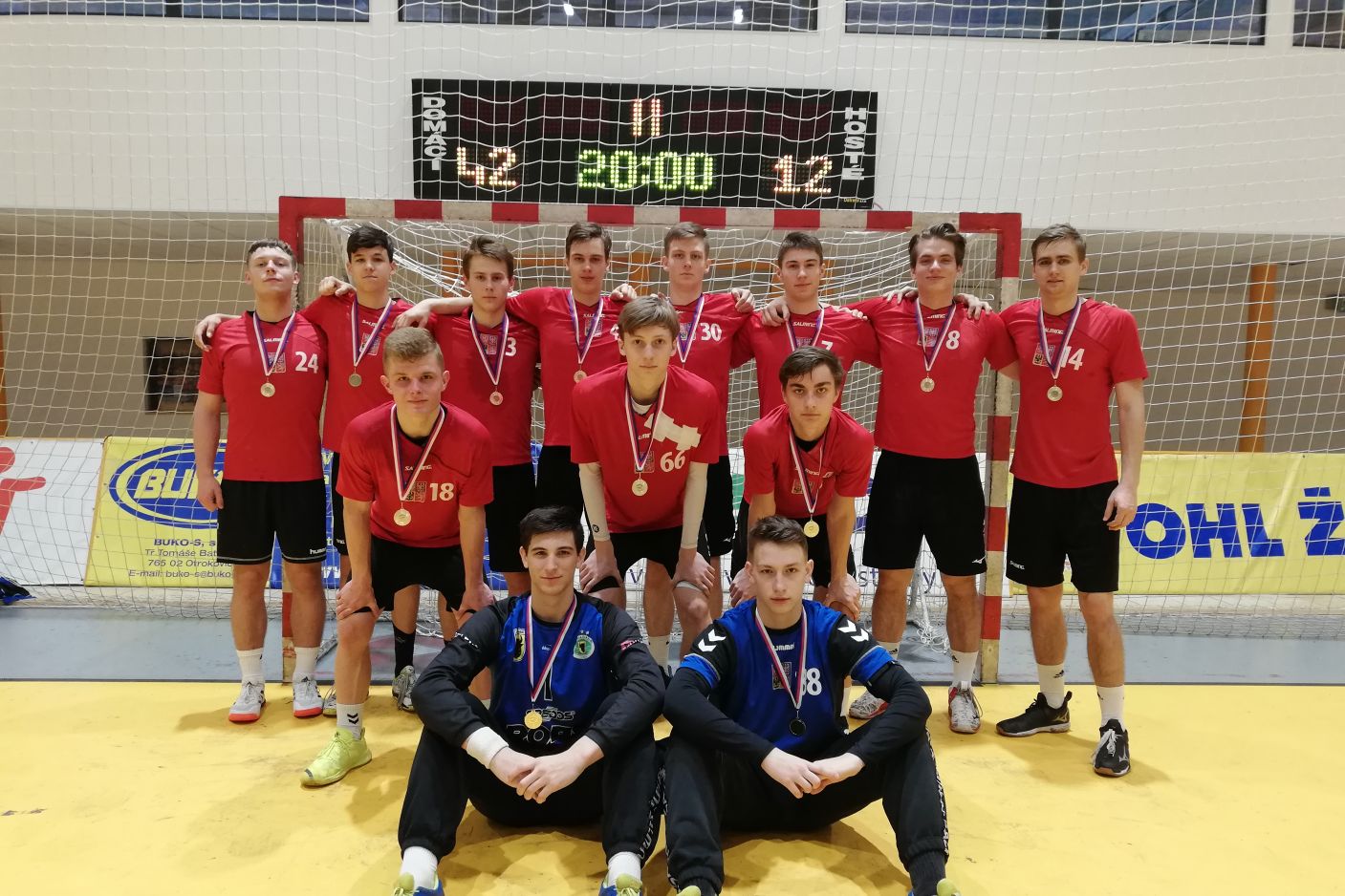  Krajské kolo v házené středních škol