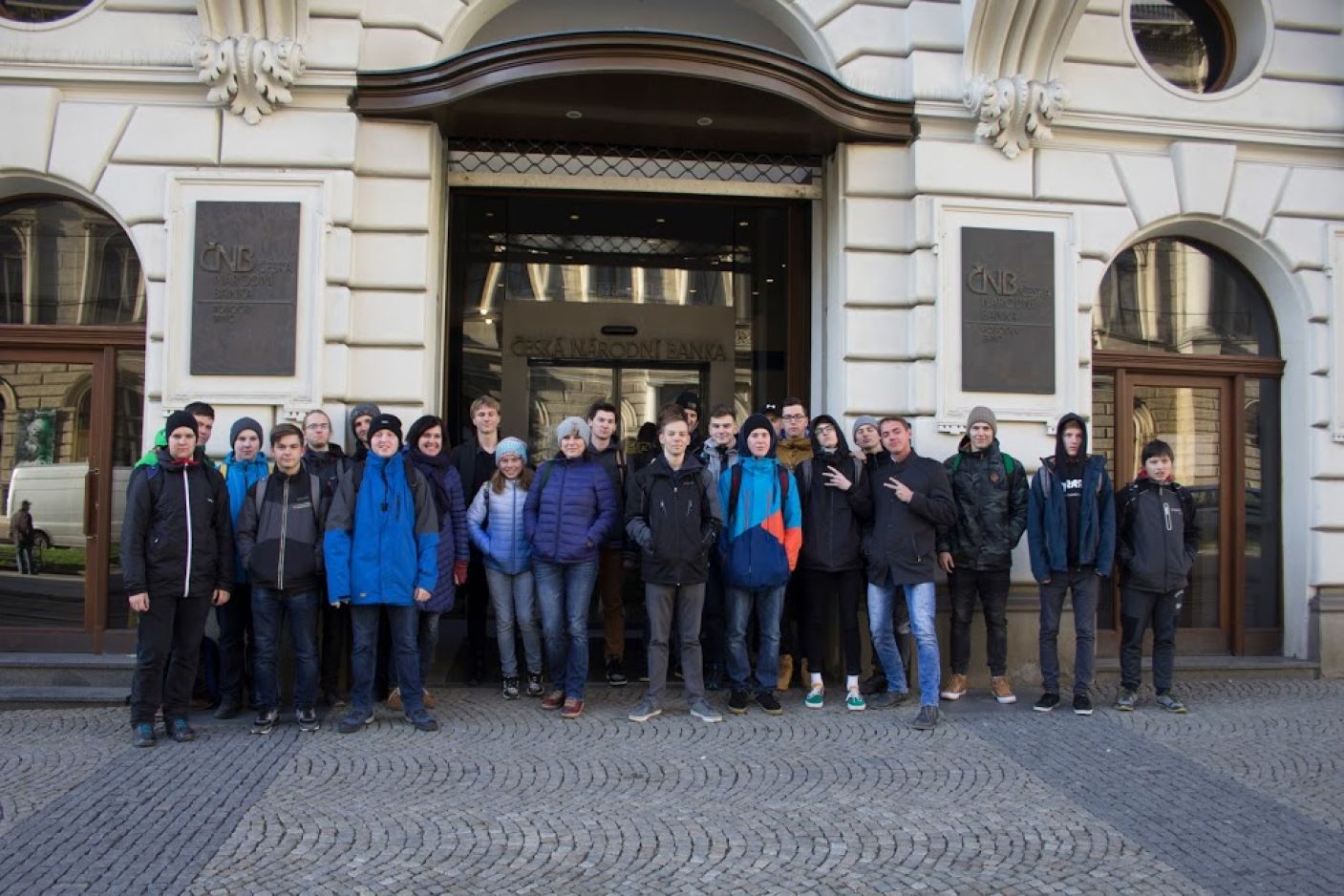  Projektový den třídy IT3.C na pobočce ČNB v Brně