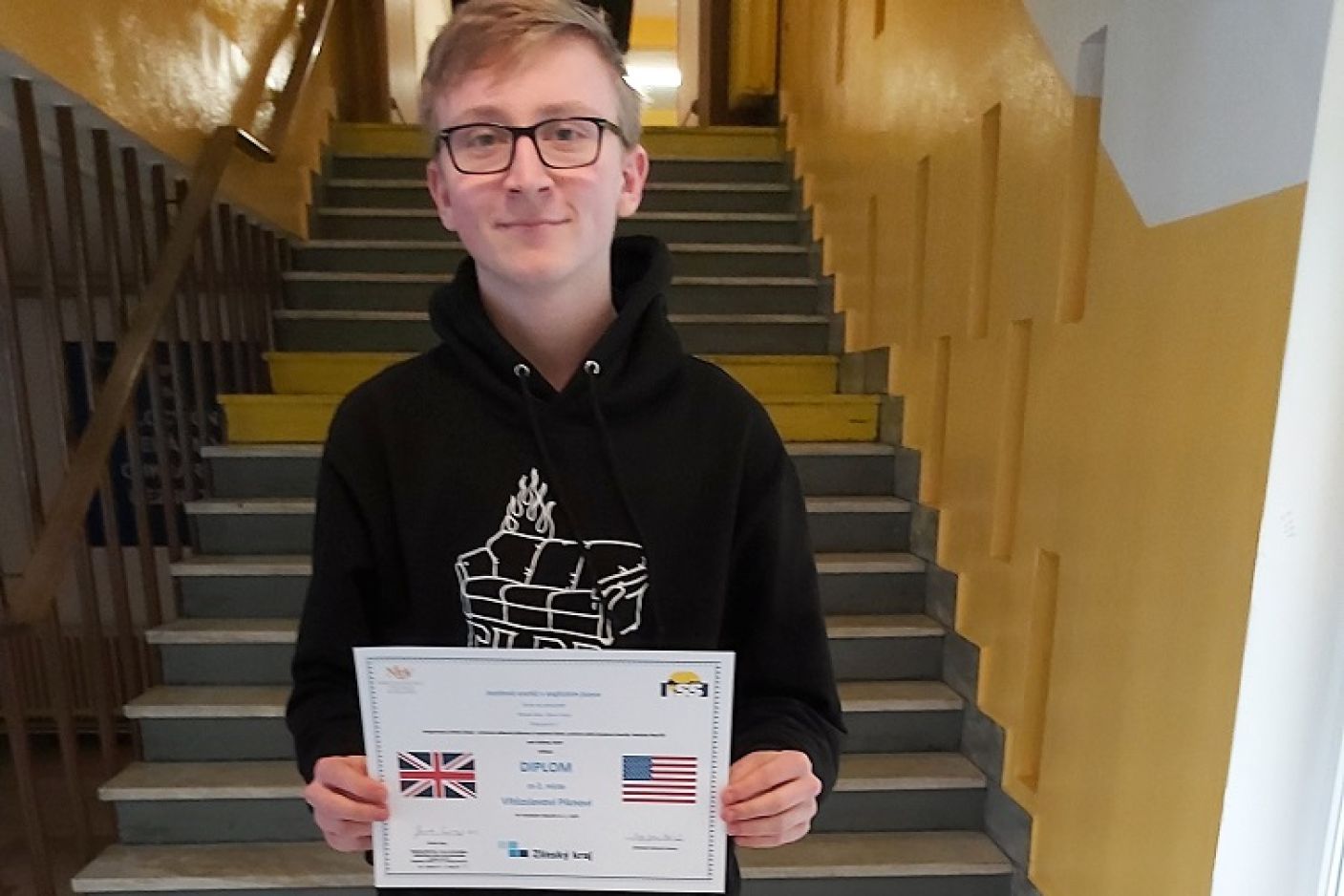  Angličtina: 2. místo v okrese!!