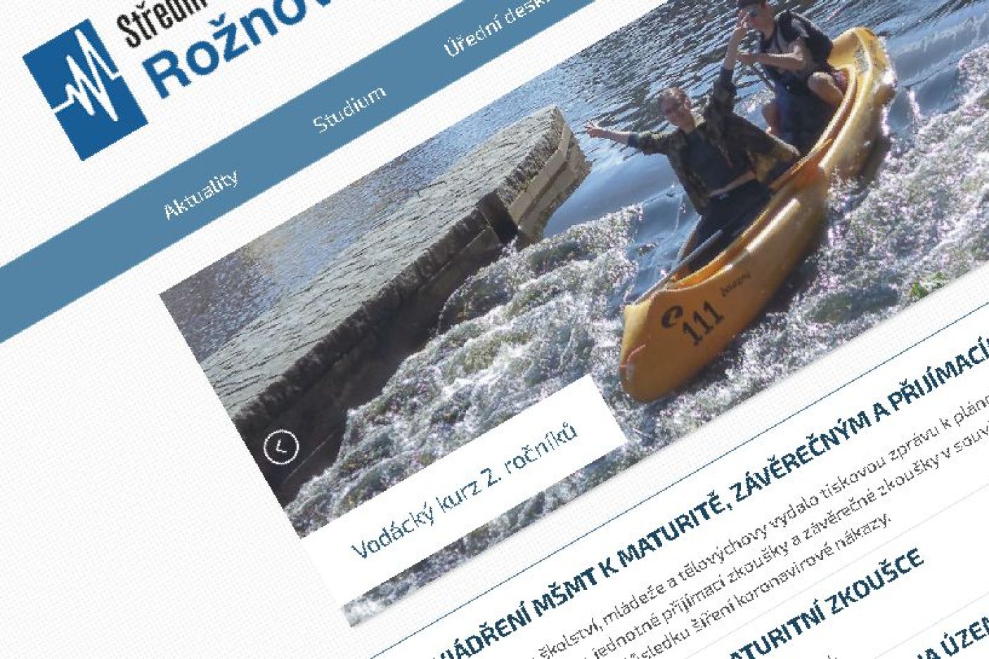  Upozornění pro žáky