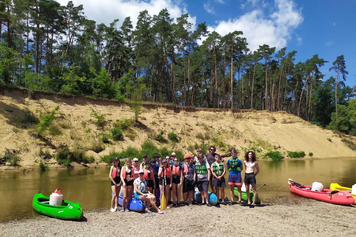  Meandry Moravy? Jedině na kánoích v podání IT3A!