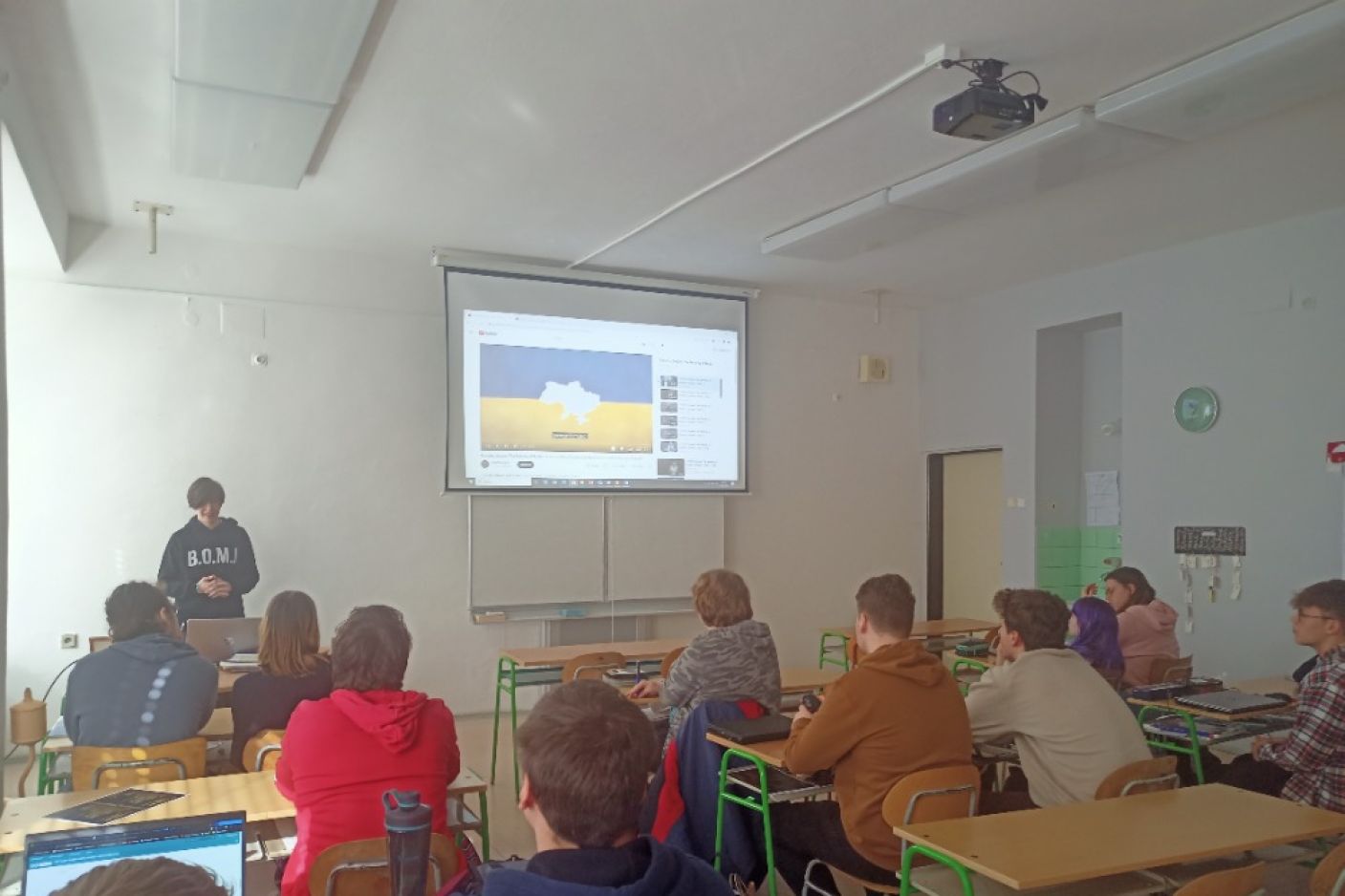  Přednáška našeho spolužáka z Ukrajiny