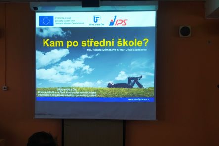 Foto k aktualitě  Přednáška Kam po maturitě