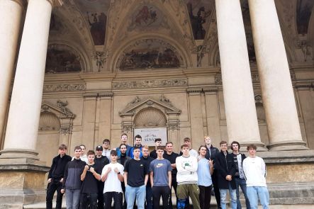 Foto k aktualitě ME3 na školním výletě v Praze