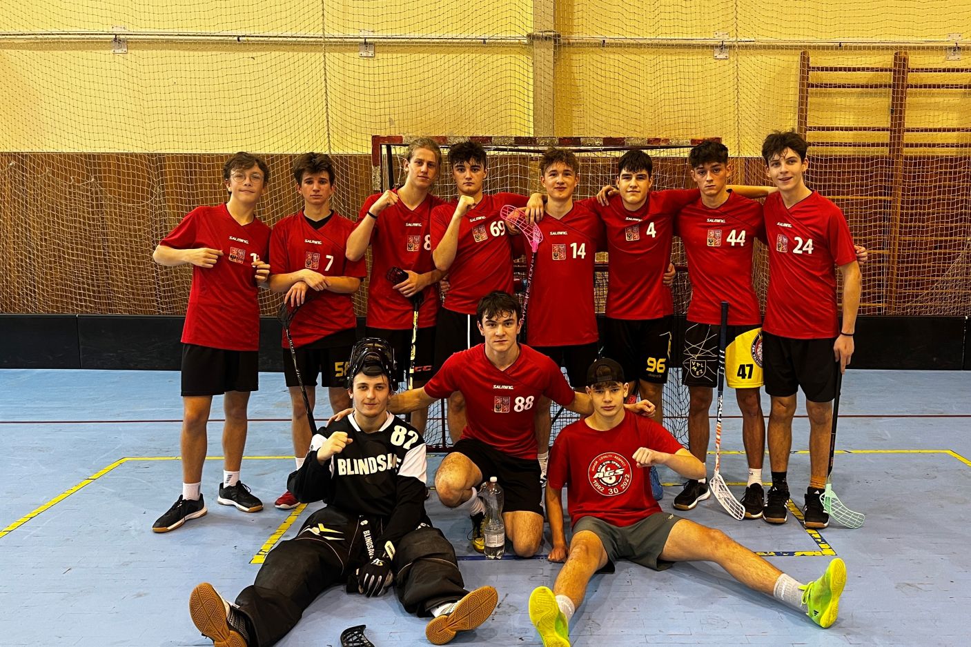  Okresní kolo ve florbale chlapců