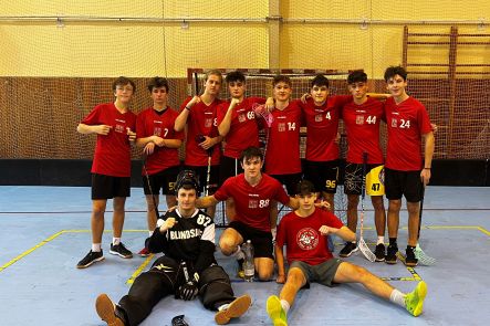 Foto k aktualitě  Okresní kolo ve florbale chlapců
