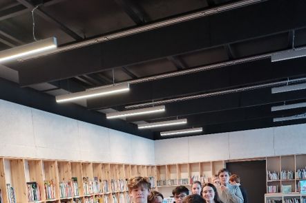 Foto k aktualitě Exkurze 1. ročníků v Městské knihovně Rožnov p. R.