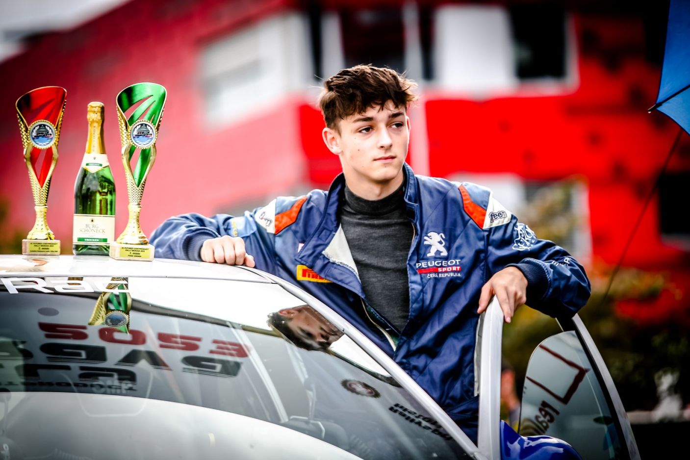  Sportovní naděje naší školy – RALLY JEZDEC Honza Španěl