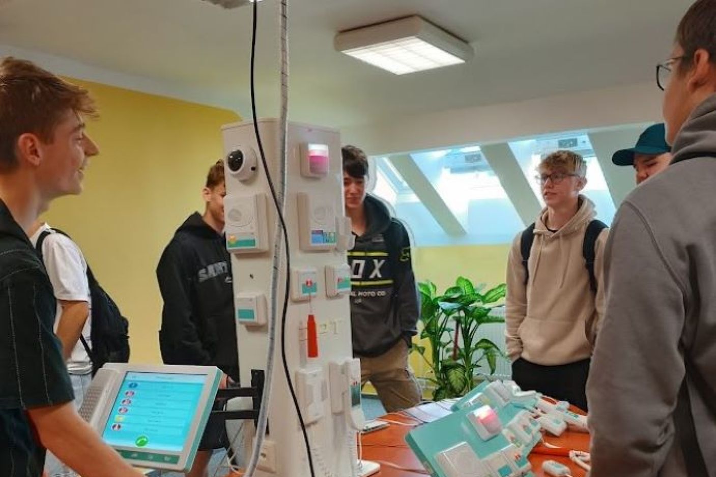  Návštěva žáků prvního ročníku oboru elektrikář ve firmě ZPT Vigantice