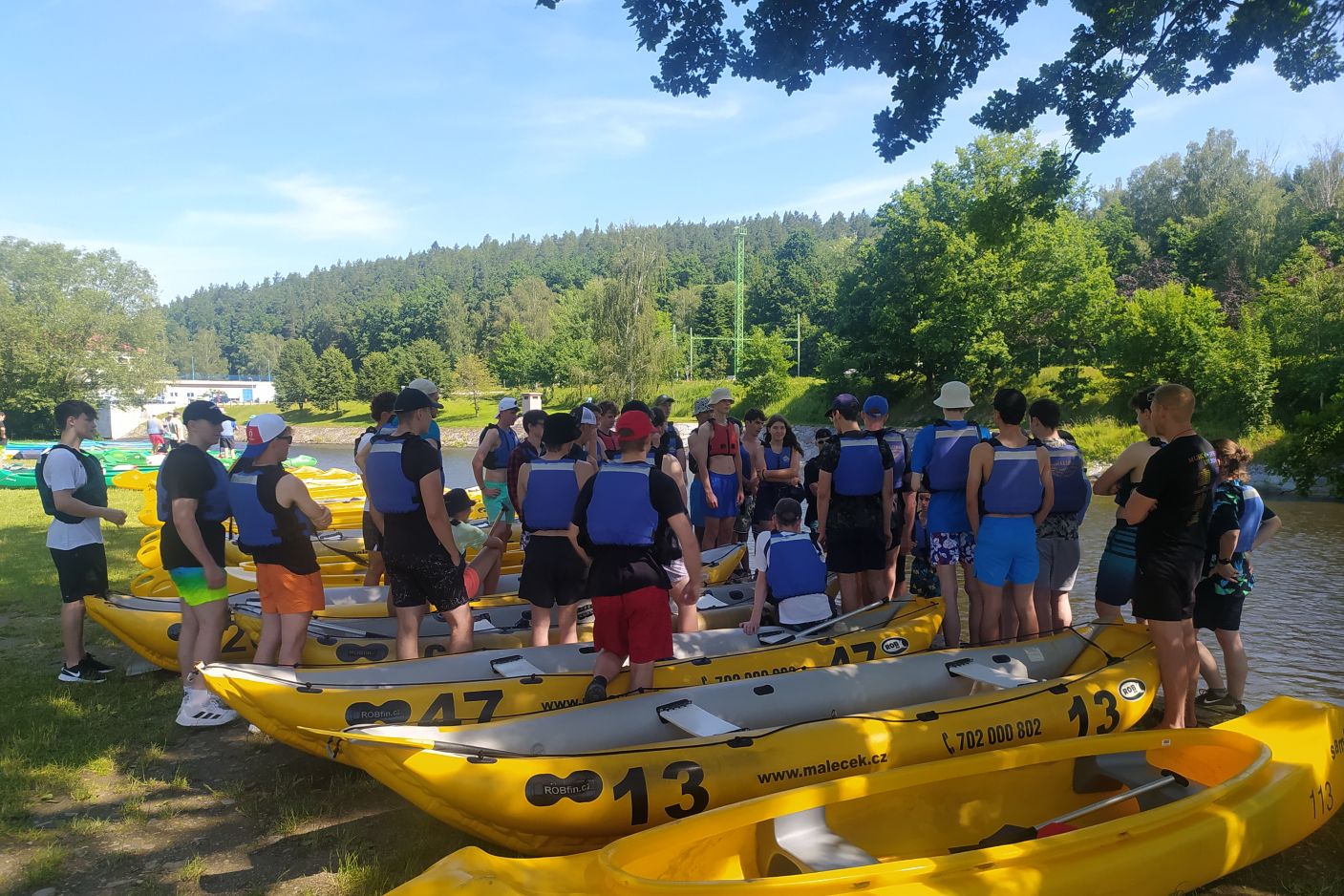  Vodácký kurz tříd IT3C, IT3B a IT3A