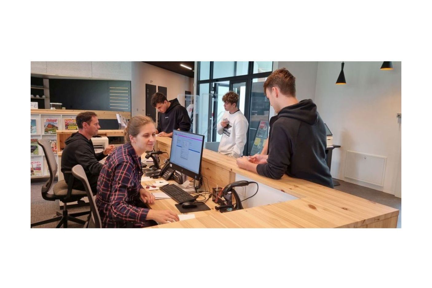  Exkurze PO1 v knihovně