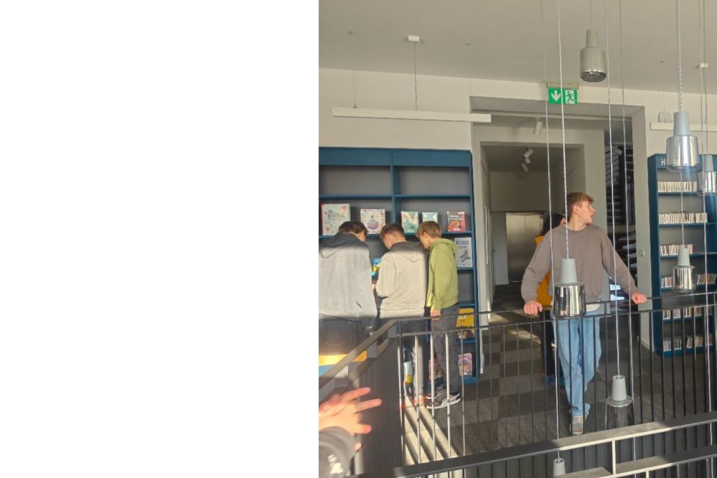  IT1A a IT1B na návštěvě v Městské knihovně Rožnov p. R.