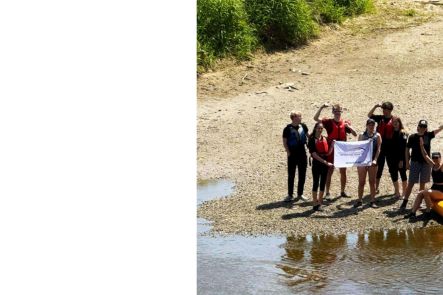 Foto k aktualitě Stříbrná DOFE expedice: Meandry Moravy na kánoi