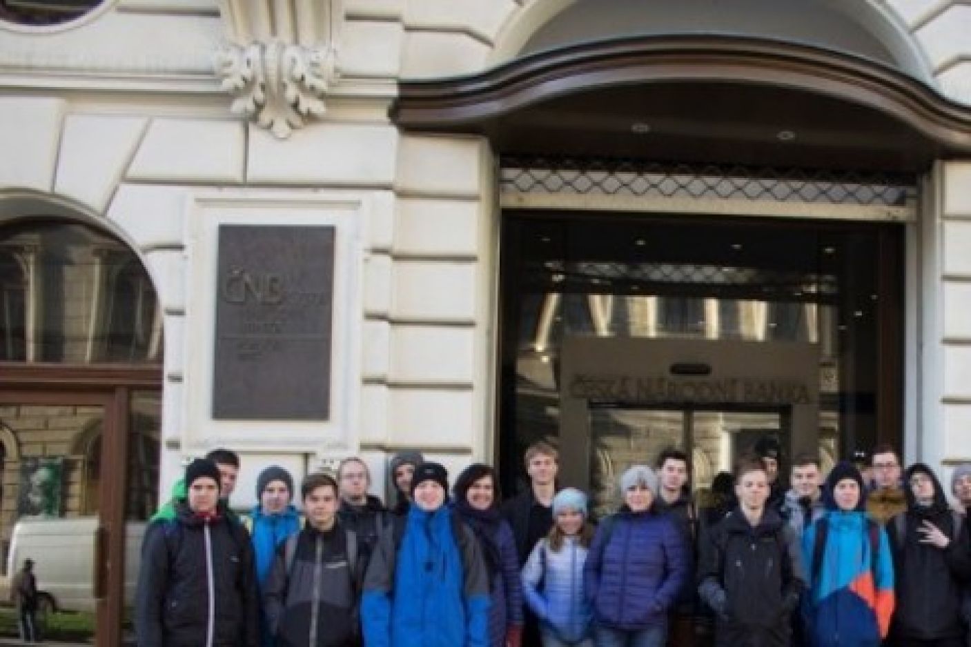 Projektový den třídy IT3.C na pobočce ČNB v Brně
