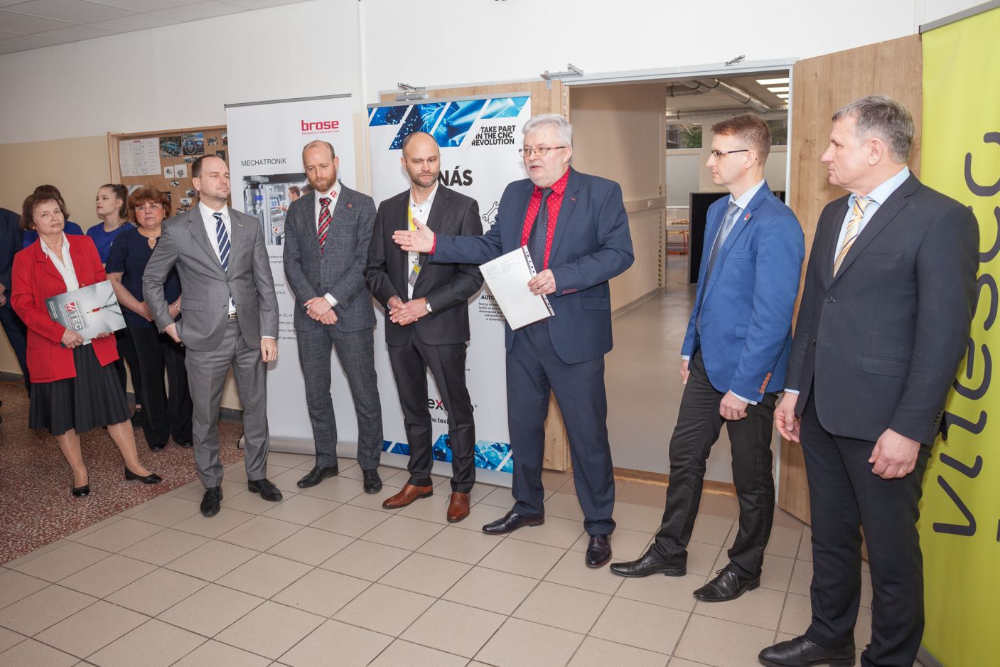 Slavnostní otevření zmodernizované budovy praxe