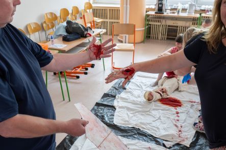 Foto ke stránce Školení první pomoci pro provozní pracovníky