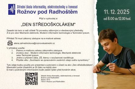 Foto k aktualitě „DEN STŘEDOŠKOLÁKEM"