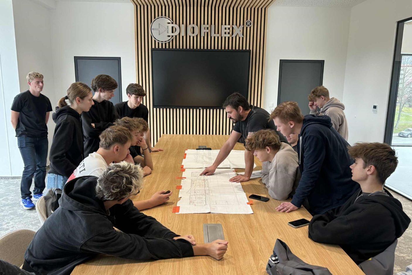  Exkurze třídy IT3A do firmy DIOFLEX