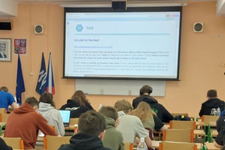 Foto k aktualitě Naši studenti v soutěži Best in English