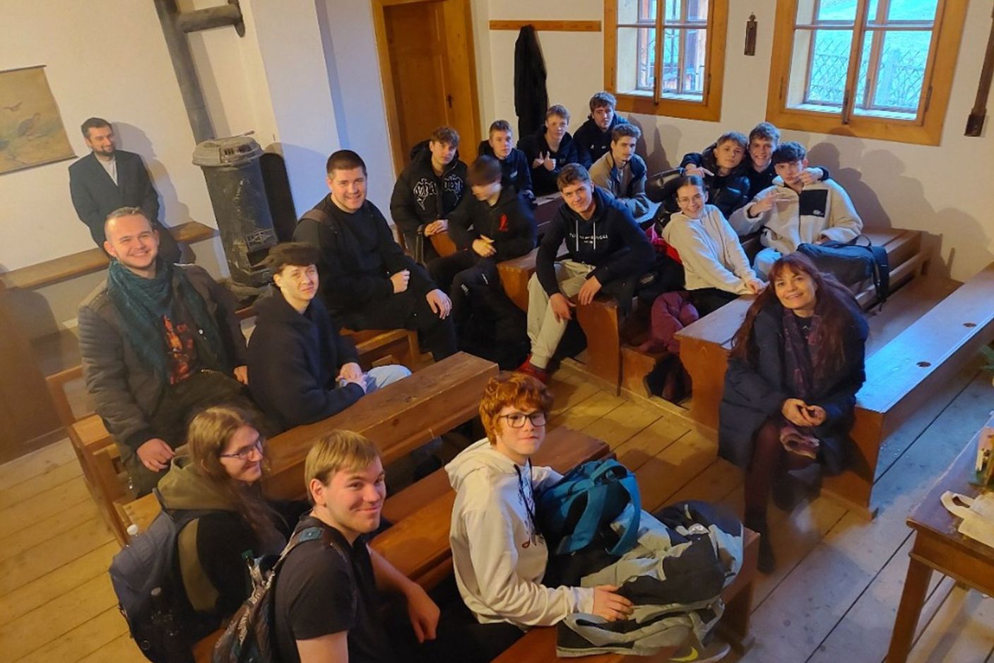  IT3B v adventní atmosféře: Vánoce na dědině