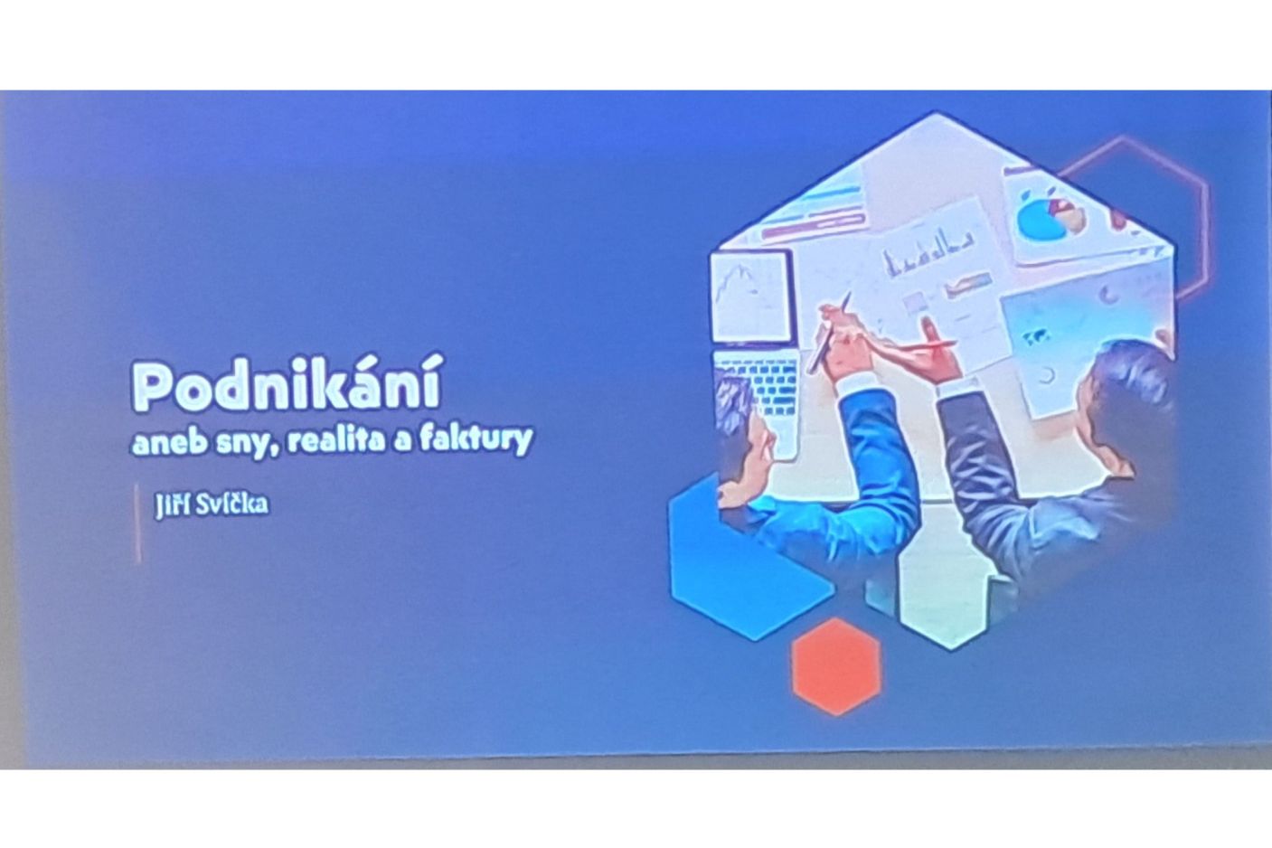  Přednáška o začínajícím podnikání v předmětu ekonomika