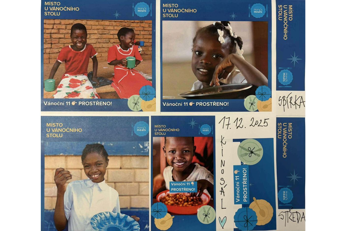  Vánoční středa ve škole podpořila organizaci Mary’s Meals