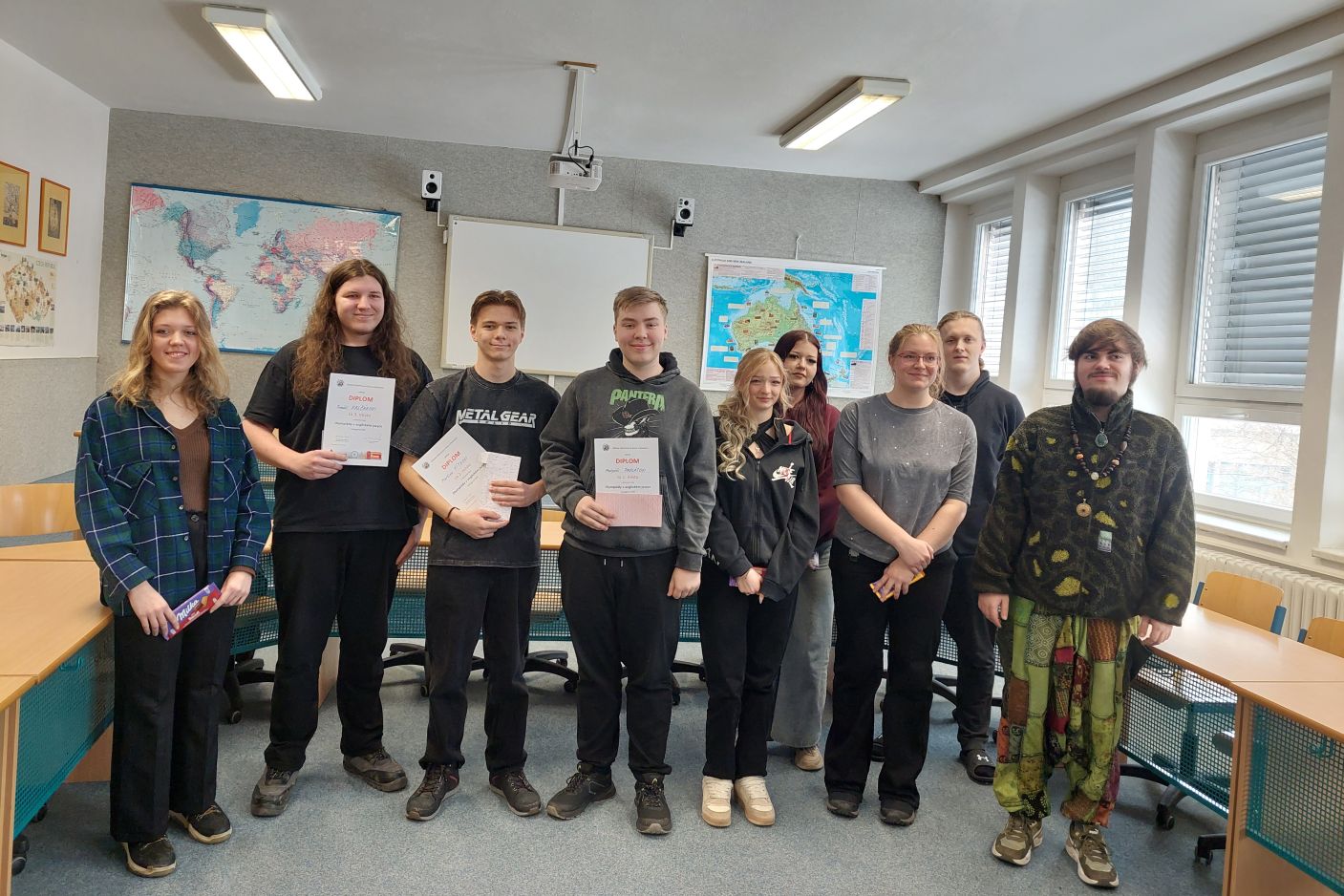  Matyáš Pavlát (IT3A) vítězem okresního kola olympiády v AJ!