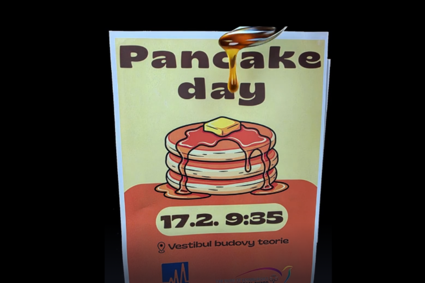  Pancake Day na budově teorie