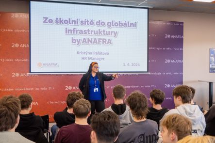 Foto k aktualitě Poznáváme praxi: Exkurze a soutěžní program ve firmě Anafra