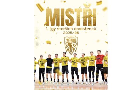 Foto k aktualitě Sportovní naděje naší školy – Hráči házené – 1. liga mladšího a staršího dorostu