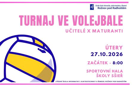 Foto k aktualitě Volejbalový turnaj Učitelé vs. Maturanti