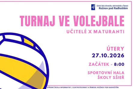 Foto k aktualitě Volejbalový turnaj Učitelé vs. Maturanti