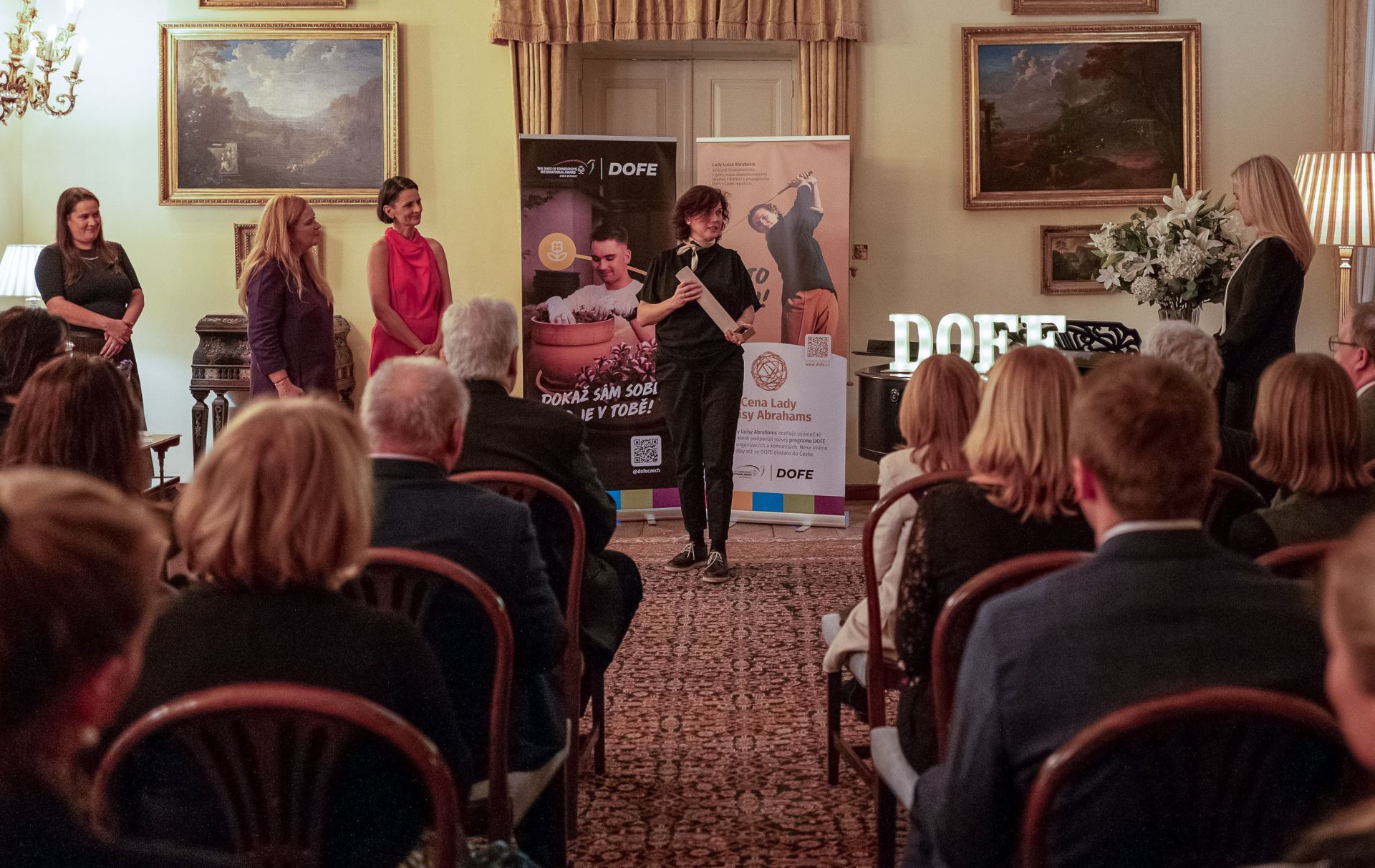 Slider - Milada Vašáková získala cenu Lady Luisy Abrahams pro rok 2025